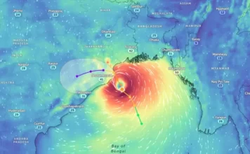 অক্টোবরের ঘূর্ণিঝড় মানেই ওড়িশা-পশ্চিমবঙ্গমুখী