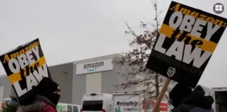 বেতন বৃদ্ধির দাবিতে ধর্মঘটে অ্যামাজনের হাজার হাজার কর্মী