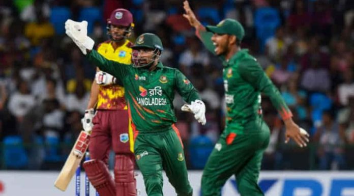 টি-টোয়েন্টিতে ছয় বছর পর ওয়েস্ট ইন্ডিজকে হারিয়েছে বাংলাদেশ