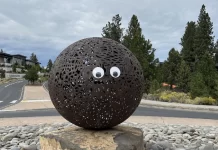 ওরেগনের পাবলিক ভাস্কর্যের গুগলি চোখ ভাইরাল