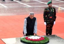 যথাযোগ্য মর্যাদায় শহিদ বুদ্ধিজীবী দিবস পালিত