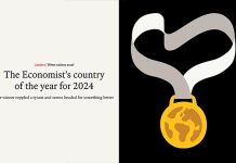 দ্য ইকোনমিস্টের কান্ট্রি অব দ্য ইয়ার বাংলাদেশ