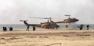 পরাশক্তির বিরুদ্ধে সামরিক শক্তির মহড়া চালালো ইরান