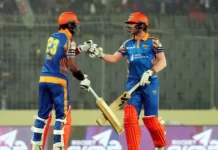 বিপিএলে ঢাকা ক্যাপিটালসের টানা তৃতীয় হার