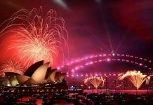 আতশবাজির আলোকচ্ছটায় ২০২৫ সালকে স্বাগত জানাচ্ছে বিশ্ব