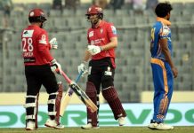 বিপিএলে জয় পেলো বরিশাল ও রাজশাহী