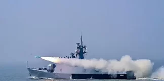 মিসাইল উৎক্ষেপণের মধ্য দিয়ে নৌবাহিনীর সমুদ্র মহড়া সমাপ্ত