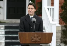 কানাডার প্রধানমন্ত্রী জাস্টিন ট্রুডোর পদত্যাগের ঘোষণা