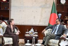 অন্তর্বর্তী সরকারের গণতান্ত্রিক পথচলায় আমেরিকা সমর্থন জানিয়েছে: আমেরিকার নতুন রাষ্ট্রদূত