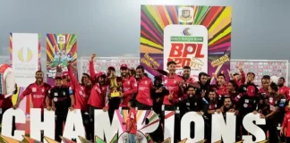 বিপিএলে টানা দ্বিতীয়বারের মতো শিরোপা জিতলো বরিশাল