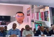 শেখ হাসিনাকে দ্রুত বিচারের আওতায় আনতে হবে: তারেক রহমান