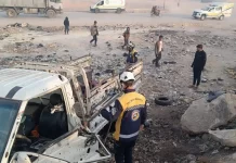 সিরিয়ার উত্তরাঞ্চলে গাড়িবোমা বিস্ফোরণে ১৫ জন নিহত