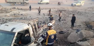 সিরিয়ার উত্তরাঞ্চলে গাড়িবোমা বিস্ফোরণে ১৫ জন নিহত