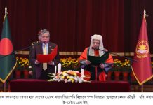 প্রধান বিচারপতি হিসেবে শপথ নিলেন জুবায়ের রহমান চৌধুরী