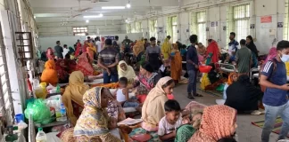 ২৪ ঘণ্টায় হাম ও উপসর্গ নিয়ে ৭ জনের মৃত্যু