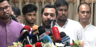 স্থানীয় সরকার নির্বাচনে তরুণদের শক্তি বিজয়ী: নাহিদ ইসলাম