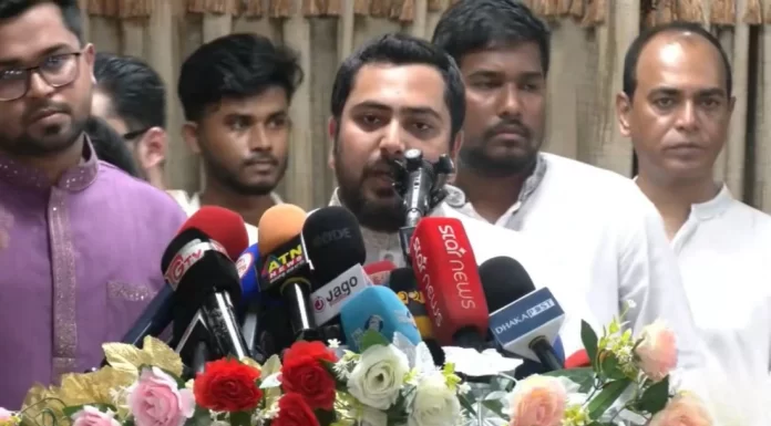 স্থানীয় সরকার নির্বাচনে তরুণদের শক্তি বিজয়ী: নাহিদ ইসলাম