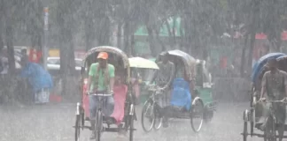 চার বিভাগে বজ্রবৃষ্টি ও শিলাবৃষ্টির আশঙ্কা, তাপপ্রবাহ অব্যাহত