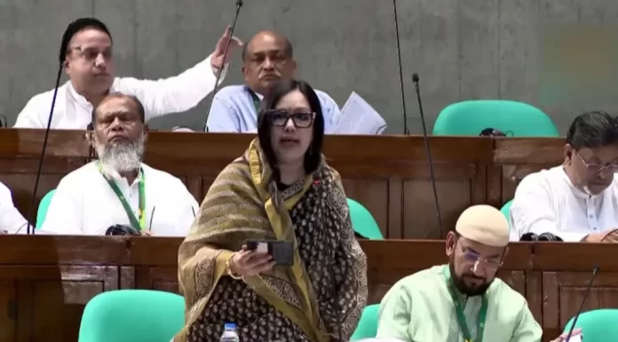 সরাইল হাসপাতাল ‘নিজেই রোগীর মতো’: সংসদে রুমিন ফারহানা