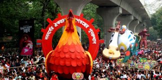 বর্ণিল আয়োজনে দেশজুড়ে উদযাপিত পহেলা বৈশাখ ১৪৩৩