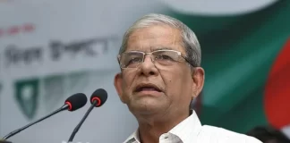 ফারাক্কা বাঁধে পানির বঞ্চনার জন্য আওয়ামী লীগ দায়ী: মির্জা ফখরুল