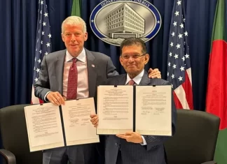 জ্বালানি নিরাপত্তায় বাংলাদেশ-যুক্তরাষ্ট্র সমঝোতা স্মারক সই