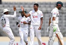 মিরপুরে পাকিস্তানের বিপক্ষে ঐতিহাসিক টেস্ট জয় বাংলাদেশের