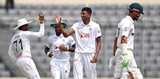 মিরপুরে পাকিস্তানের বিপক্ষে ঐতিহাসিক টেস্ট জয় বাংলাদেশের