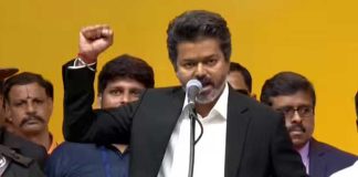 তামিলনাড়ুর মুখ্যমন্ত্রী হিসেবে শপথ নিলেন থালাপতি বিজয়